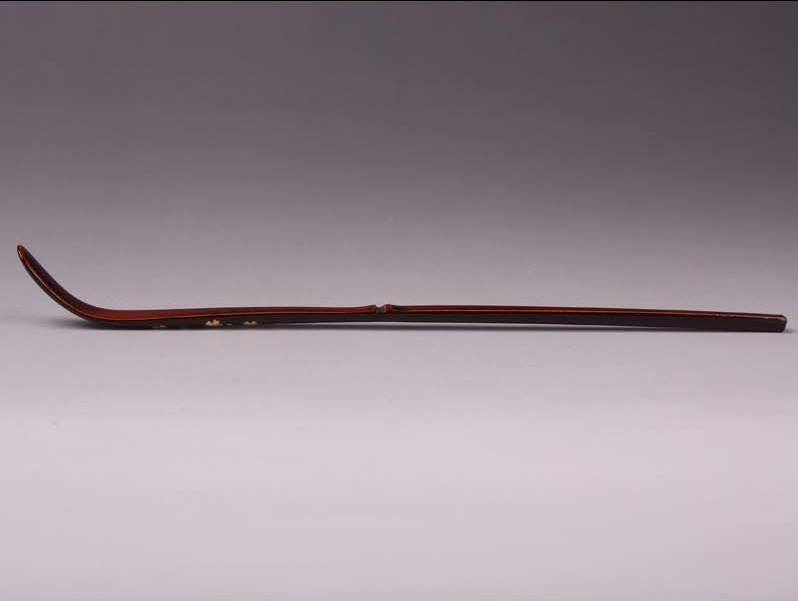 茶道具　直孝翁作　茶杓　銘「不老」　吉田紹清宗匠極め箱　C　R8435 en-us-Il Chashaku (茶杓) :: Onihagi