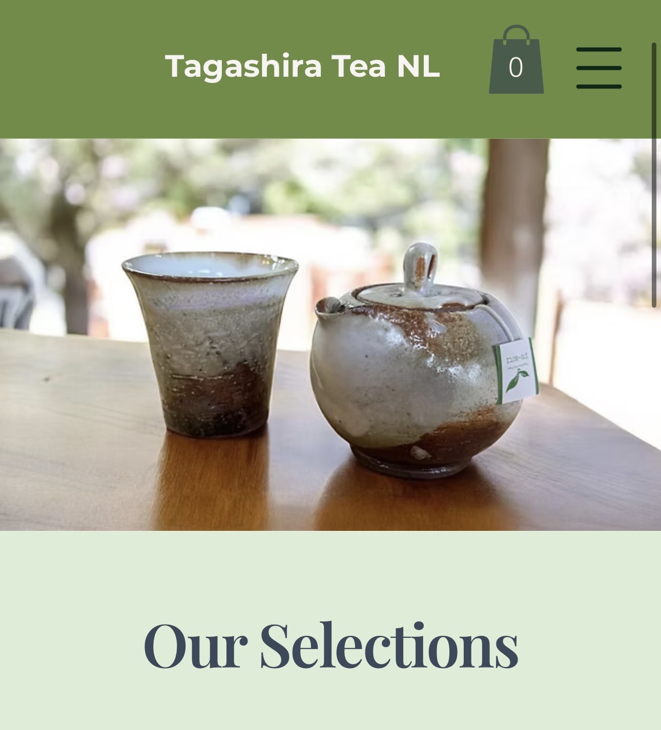 Our Tanaka San Tea Partner – Tagashira Chaten, Hiroshima, Japan